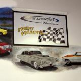 Hinton Automotive - muscle car mural