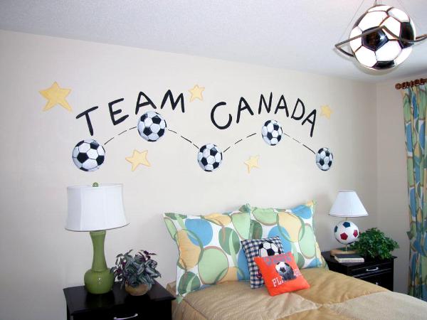 Team Canada mural