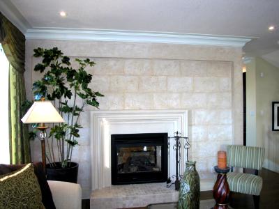 Indiana limestone stone block finish