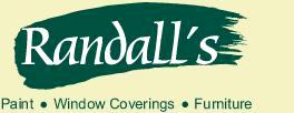 Randals Paint Window coverings Furniture
