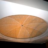 Venetian lace finish on dome ceiling