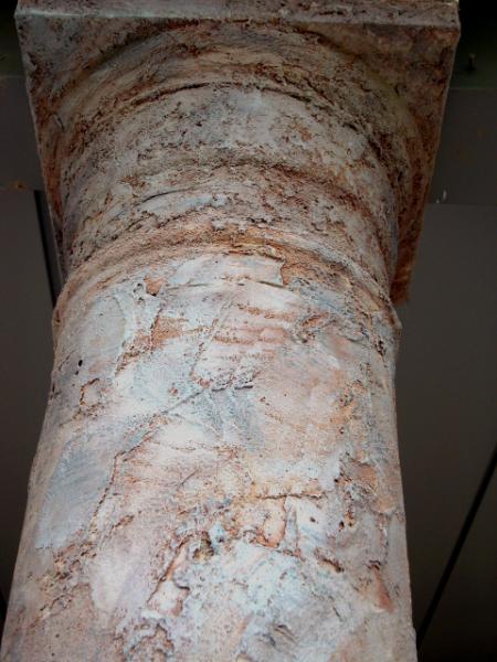 Jewelstone rough textured  pillar