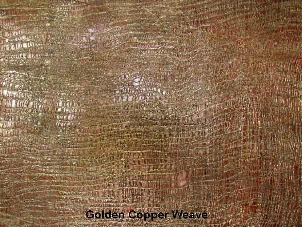 Golden Copper Weave