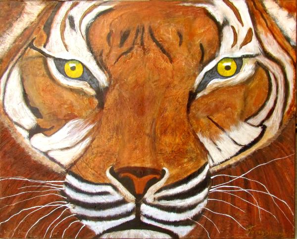 Textured Tiger